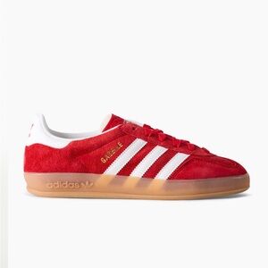 Adidas Scarlett Red Gazelle indoor Shoes $100